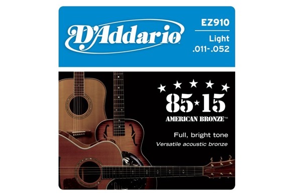 D'Aaddario EZ910 11-52 struny do gitary akustycznej
