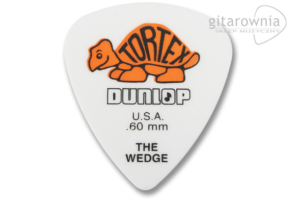 DUNLOP Tortex® Wedge kostka gitarowa .60