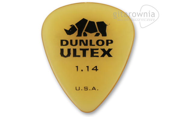 DUNLOP kostka gitarowa Ultex Standard czarny nosorożec 1.14 mm