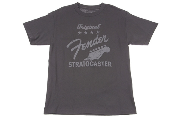 FENDER Original Stratocaster Charcoal koszulka XL