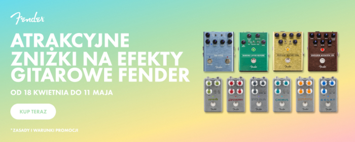 Fender promocja