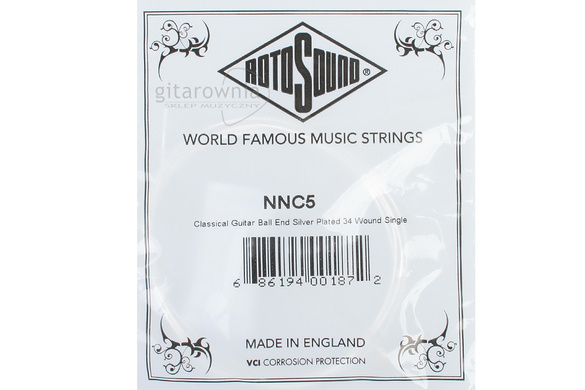 Rotosound NNC5 struna do gitary klasycznej A-5