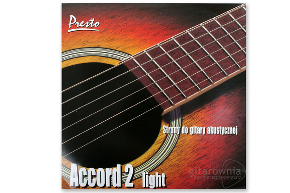 Presto Accord 2 light struny akustyczne