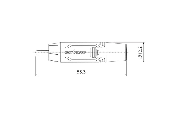 Roxtone RF2CS-NG wtyk cincz 2szt.