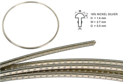 Boston FW-1427058 drut progowy 18% nickel-srebro 1,4 na 2,7mm