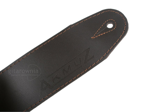 AKMUZ PES300FBRC pas gitarowy skórzany