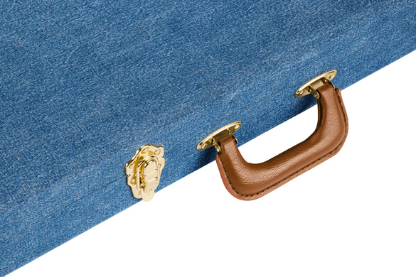 Fender® x Wrangler® Denim Case, Stratocaster®/Telecaster®  Indygo