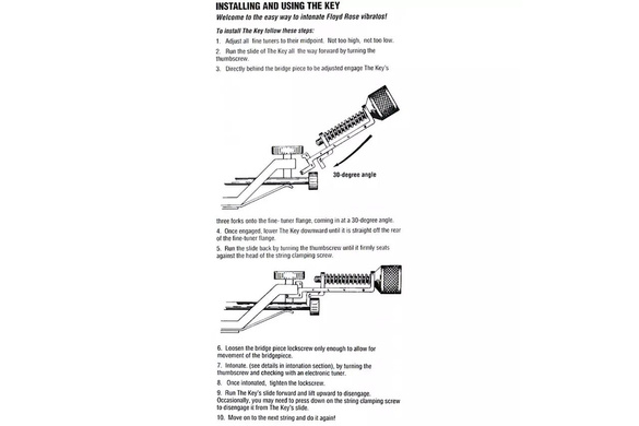 Prockgear RGKEYIT narzędzie do menzury Floyd Rose
