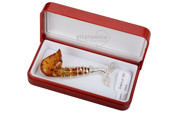 SIL0113 wisiorek SAKSOFON L