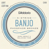 D'ADDARIO EJ69 struny do banjo 5-strunowego 9-20