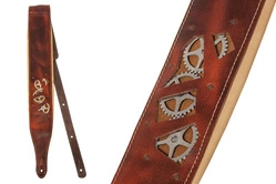 Minotaur Straps Steampunk Bass Brown 363189 pas gitarowy