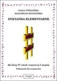Dyktanda elementarne IV, podręcznik dla nauczyciela | TRG K16