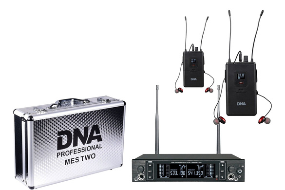 DNA IN-EAR podwójny douszny odsłuch bezprzewodowy