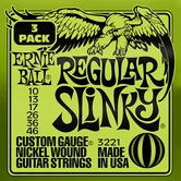 Ernie Ball 3221 struny niklowane 10-46  | 3 pack