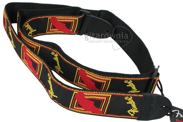 FENDER pas gitarowy Monogrammed B-Y-R