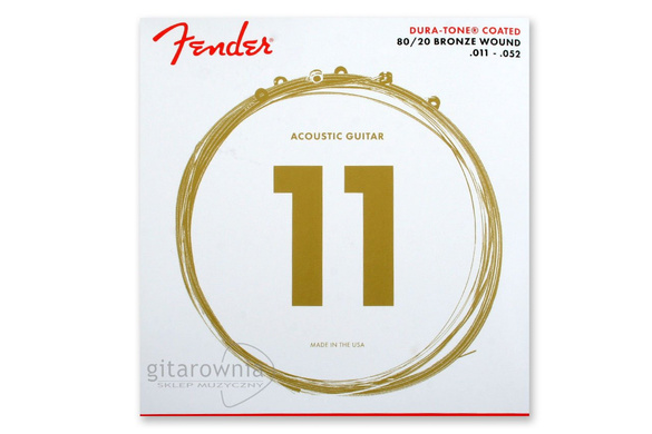 Fender 880CL 11-52 struny do gitary akustycznej