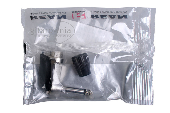 Neutrik Rean NYS207 wtyj jack 6,3mm kątowy
