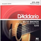 D'Addario EJ12 13-56 struny do gitary akustycznej