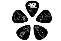 PLANET WAVES 1CBK4-10JS Joe Satriani kostki