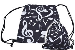 ZEBRA MUSIC worek plecak Nuty