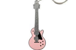 Brelok Les Paul jasny róż