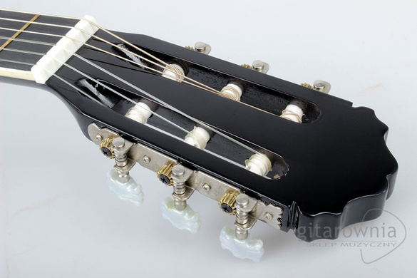 Harley Benton CG200 CE BK gitara elektroklasyczna 4/4