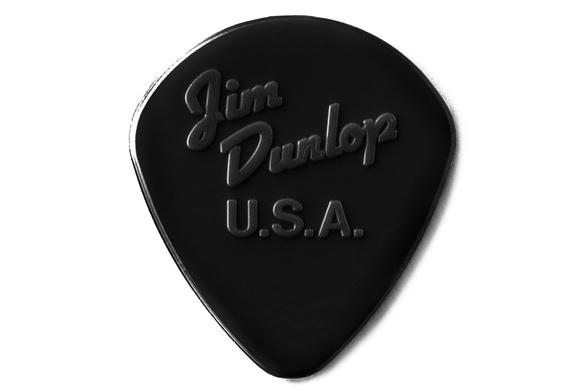 JIM DUNLOP kostka gitarowa Jazz II Black Stiffo Nylon