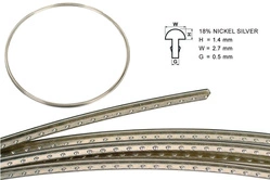 Boston FW-1427058  drut progowy 18% nickel-srebro 1,4 na 2,7mm