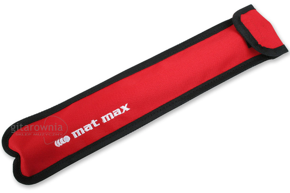 MAT MAX pokrowiec na flet prosty czerwony