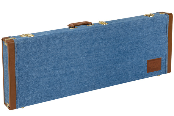 Fender® x Wrangler® Denim Case, Stratocaster®/Telecaster®  Indygo