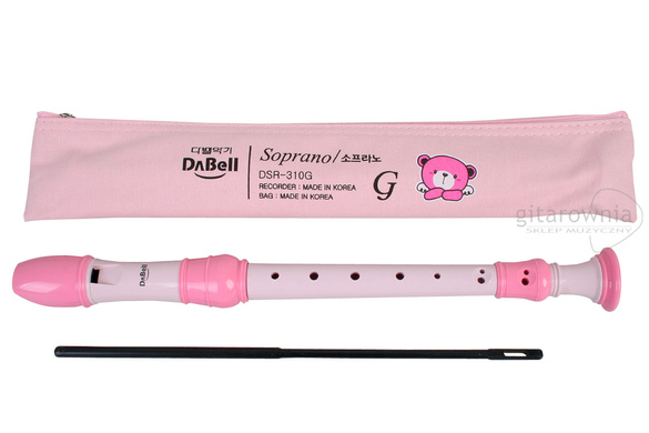 DABELL DSR-310G PK flet sopranowy prosty renesansowy  