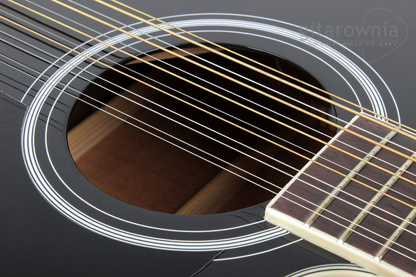 Harley Benton HBD200-12BK gitara elektroakustyczna