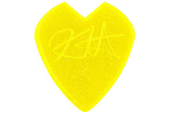 Dunlop 47RKH3NYS kostka gitarowa Kirk Hammett Signature - Jazz III special żółta