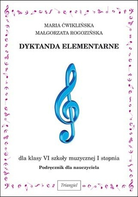 Dyktanda elementarne VI, podręcznik dla nauczyciela | TRG K18