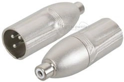Roxtone RA2XMPF redukcja rca-xlr
