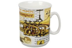 ZEBRA MUSIC kubek porcelanowy Trąbka