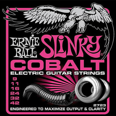 Ernie Ball 2723 cobalt struny  9-42