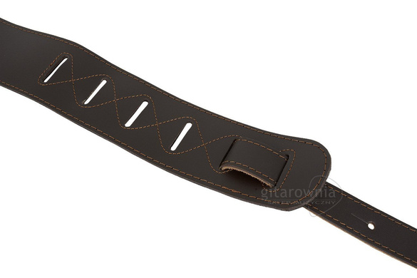 AKMUZ PES300FBRC pas gitarowy skórzany