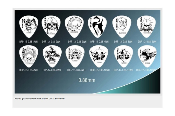 ROCK PICK DRP kostka .88 | 5 | WH