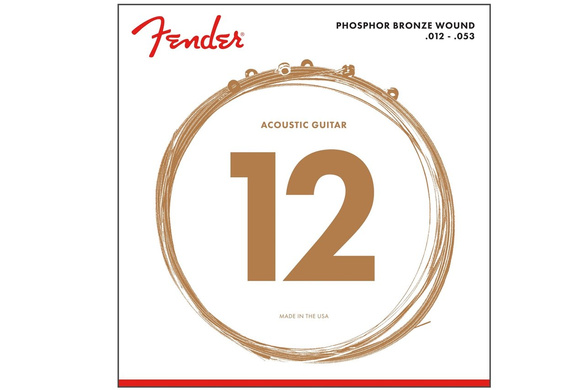 Fender 60L 12-53 struny do gitary akustycznej