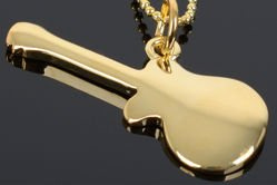 RUBY MG123 wisiorek GITARA z łańcuszkiem