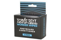 Ernie  Ball P04276 Wonder Wipes Fretboard Conditioner 6 Pack