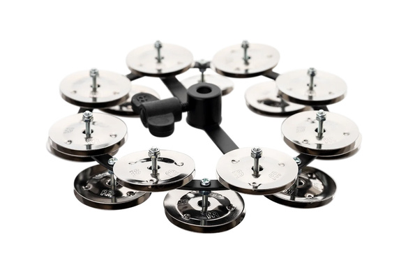 MEINL podwójny tamburyn mocowany na hi hat, HTHH2BK