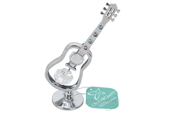 ZEBRA MUSIC miniatura Gitara kryształki