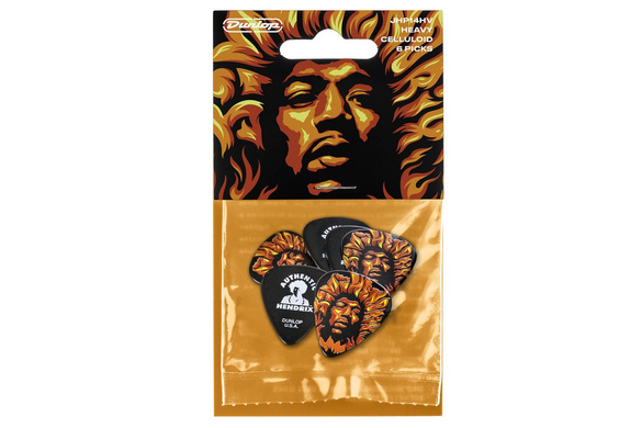 DUNLOP JHP14HV zestaw kostek gitarowych Jimi Hendrix