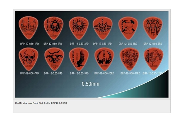ROCK PICK DRP kostka .88 | 5 | WH