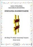 Dyktanda elementarne IV zeszyt ucznia | TRG K10