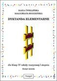 Dyktanda elementarne IV zeszyt ucznia | TRG K10