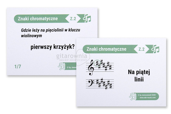 TEORIA MUZYKI W PIGUŁCE  Znaki chromatyczne w gamach 