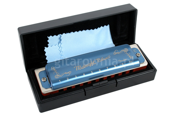 Fender Midnight Blues harmonijka diatoniczna C 